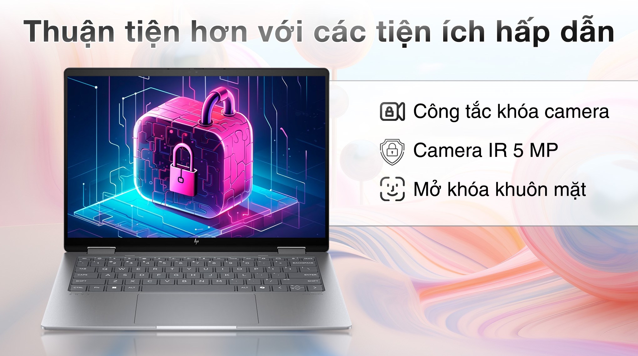 Laptop HP Envy X360 14 fc0084TU Ultra 7 155U/32GB/1TB/Win11 (A19BTPA)