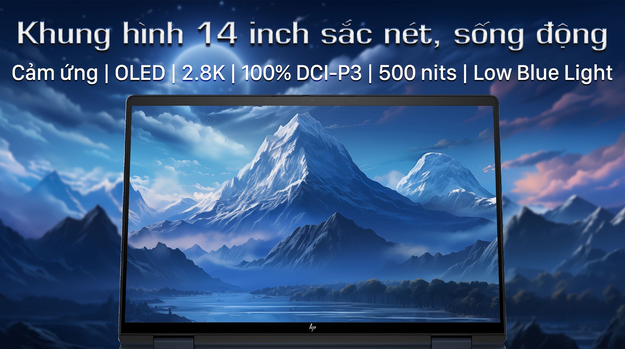 Laptop HP Envy X360 14 fc0085TU Ultra 7 155U/32GB/512GB/Win11 (A19BVPA)