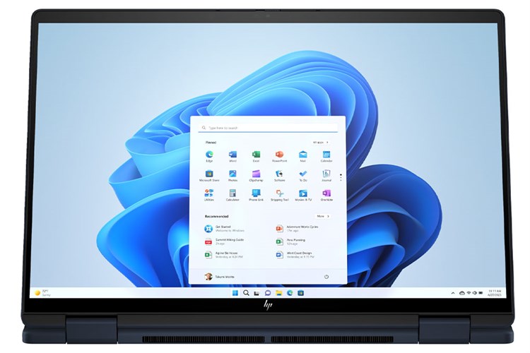 Laptop HP Envy X360 14 fc0085TU Ultra 7 155U/32GB/512GB/Win11 (A19BVPA) Màu Xanh