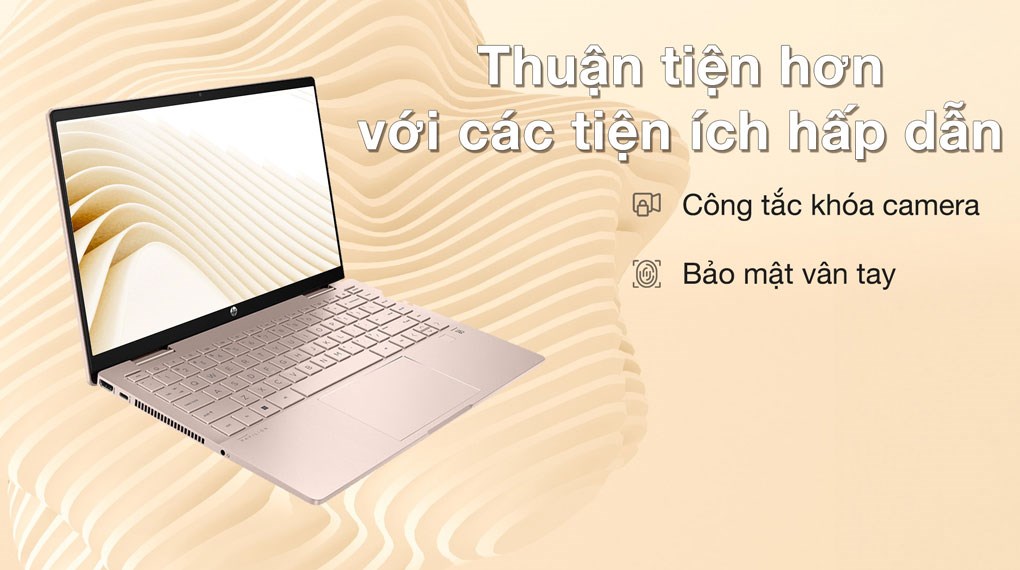 Laptop HP Pavilion X360 14 ek2024TU - 9Z2V6PA (Core 5 120U, 16GB, 512GB, Full HD, Cảm ứng, Win11)