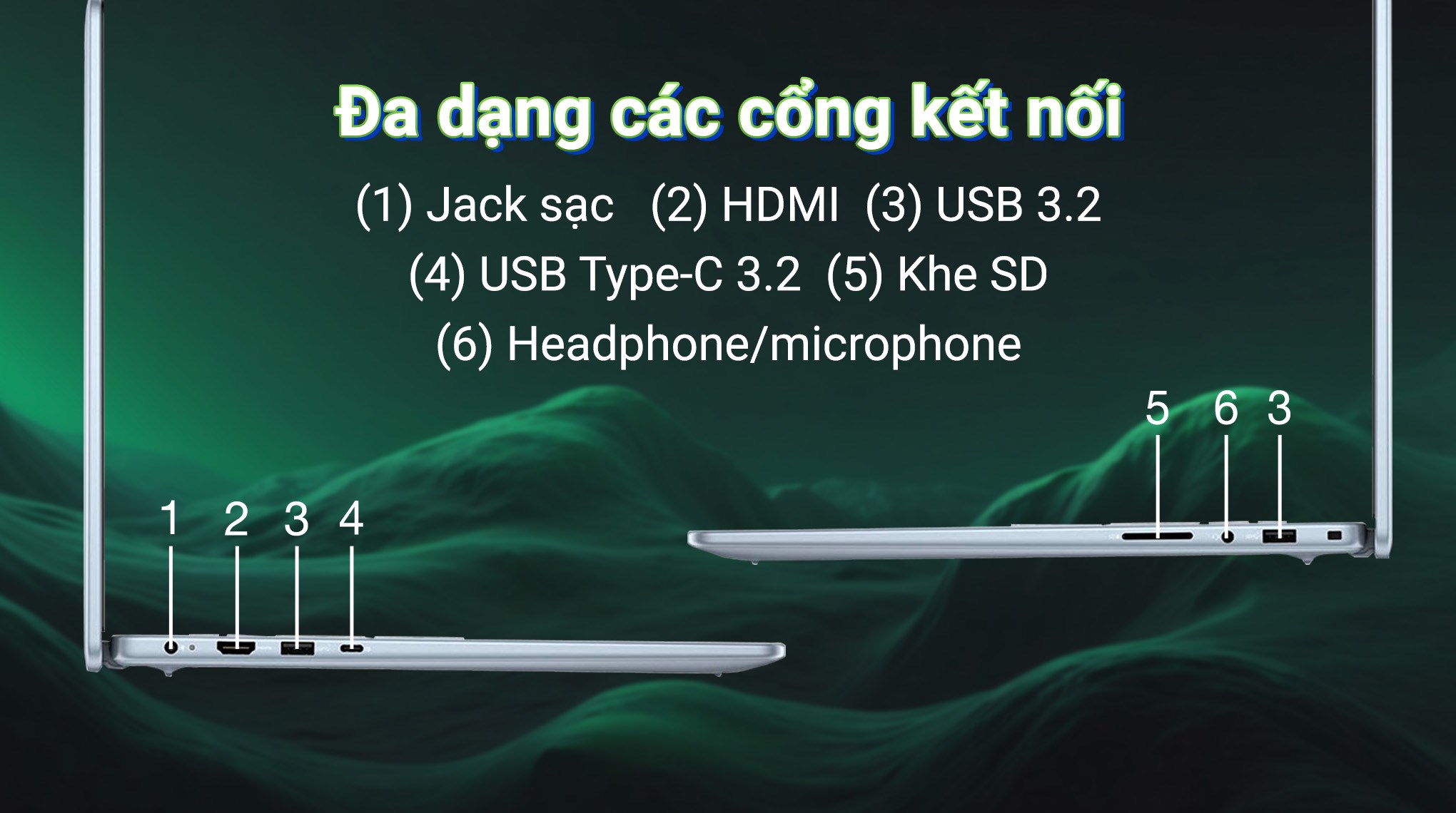 Laptop Dell Inspiron 16 5640 - N5640-C7U161W11IBU (Core 7 150U, 16GB, 1TB, Full HD+, OfficeHS, Win11)