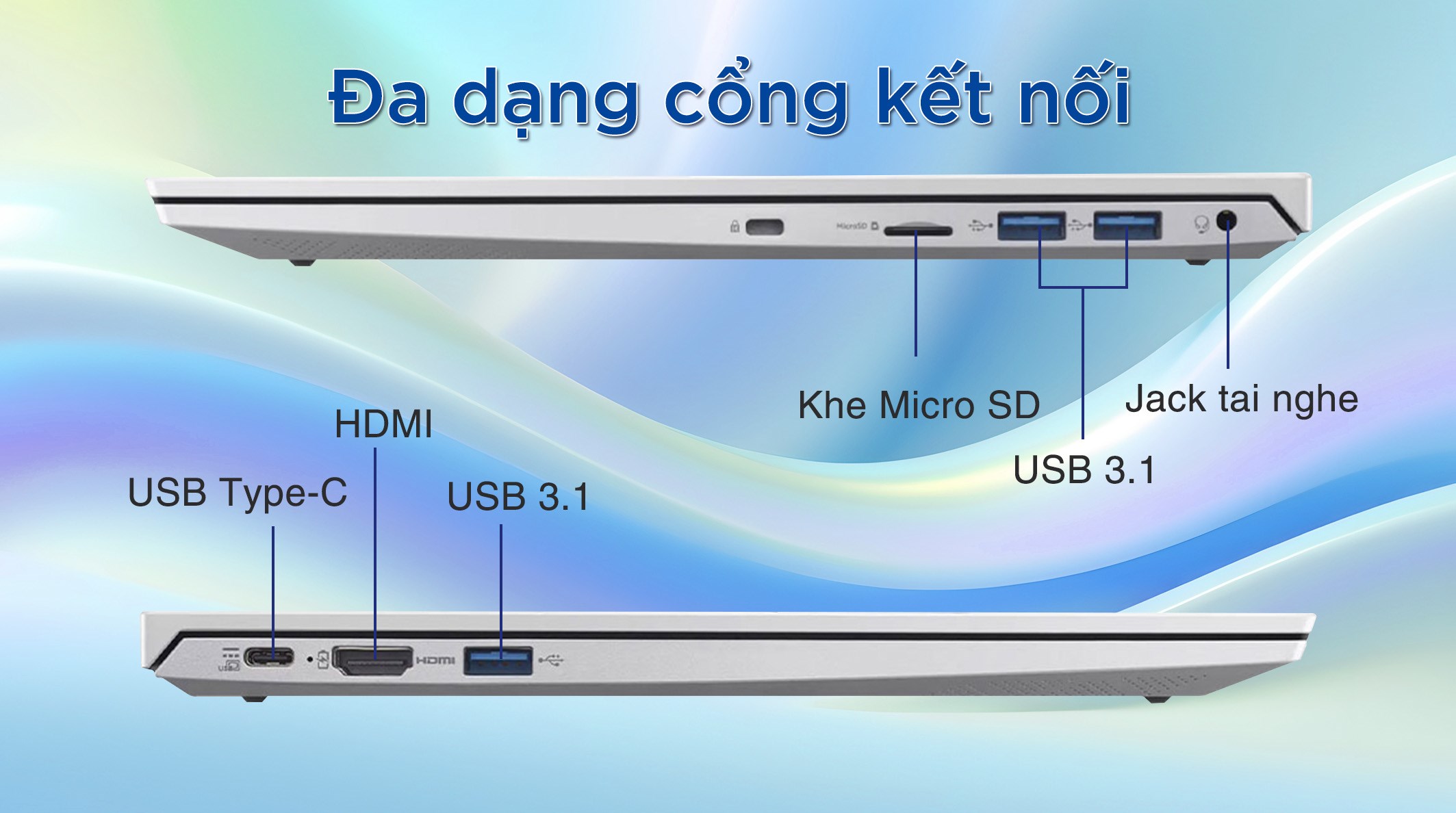 Laptop Acer Aspire Lite 14 51M 36PN - NX.KTWSV.001 (i3 1215U, 8GB, 512GB, Full HD+, Win11)