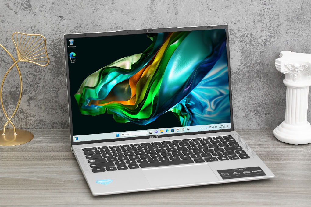 Laptop Acer Aspire Lite 14 51M 36PN - NX.KTWSV.001 (i3 1215U, 8GB, 512GB, Full HD+, Win11) Màu Bạc