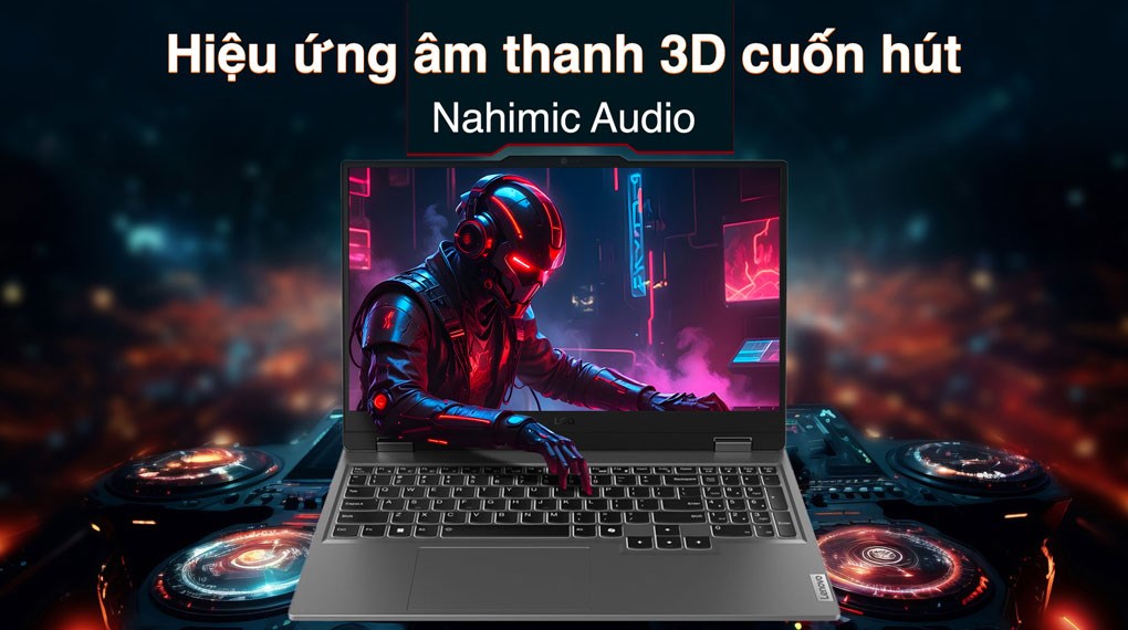 Laptop Lenovo Gaming LOQ 15ARP9 - 83JC0040VN (R7 7435HS, 24GB, 512GB, RTX 4050 6GB, Full HD 144Hz, Win11)