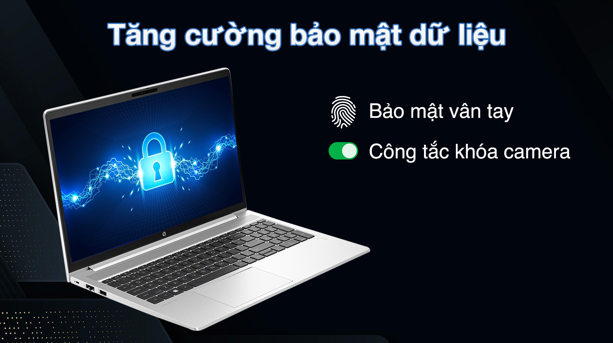 Laptop HP Probook 450 G10 - 9H8H1PT (i7 1355U, 16GB, 512GB, Full HD, Win11)