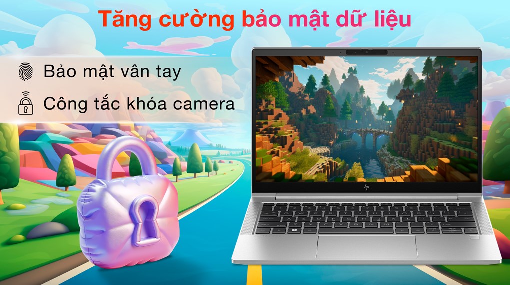 Laptop HP Elitebook 630 G10 - 9H1N9PT (i7 1355U, 16GB, 512GB, Full HD, Win11)