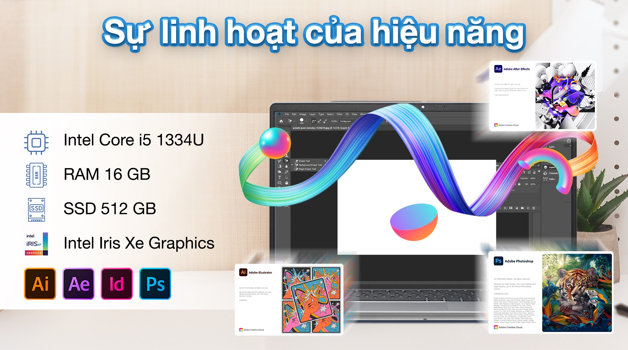 Laptop Dell Inspiron 15 3530 - N5I5340W1 (i5 1334U, 16GB, 512GB, Full HD 120Hz, OfficeHS, Win11)