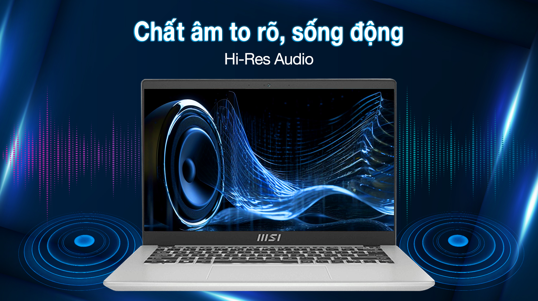 Laptop MSI Modern 14 C13M - 611VN (i5 1335U, 16GB, 512GB, Full HD, Win11)