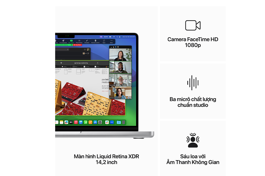 Laptop Apple MacBook Pro 14 inch M3 Max 48GB/1TB Màu Đen