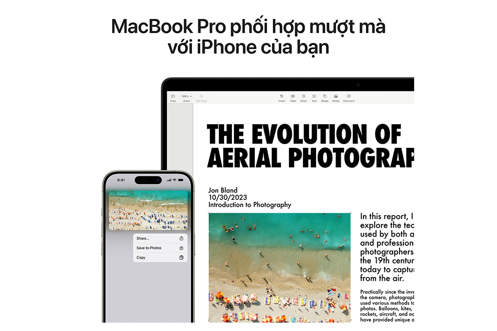 Laptop Apple MacBook Pro 14 inch M3 Max 48GB/1TB Màu Bạc