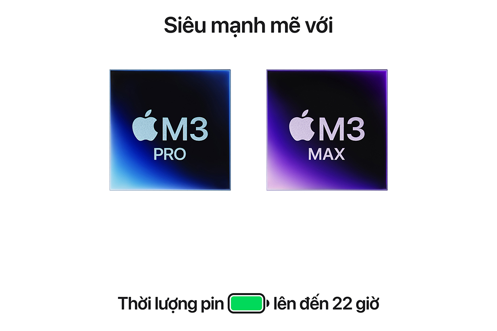 Laptop Apple MacBook Pro 16 inch M3 Max 64GB/1TB Màu Bạc