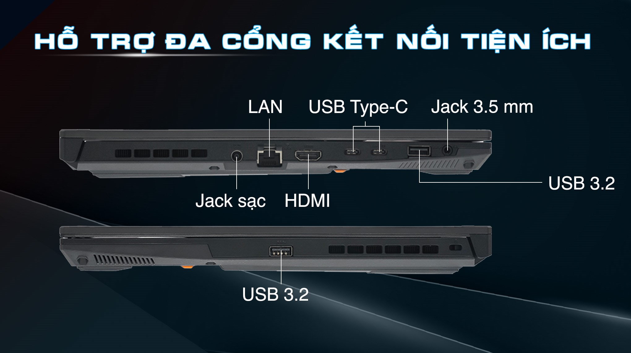 Laptop Asus TUF Gaming A15 FA507NVR - LP007W (R7 7435HS, 16GB, 512GB, RTX 4060 8GB, Full HD 144Hz, Win11)