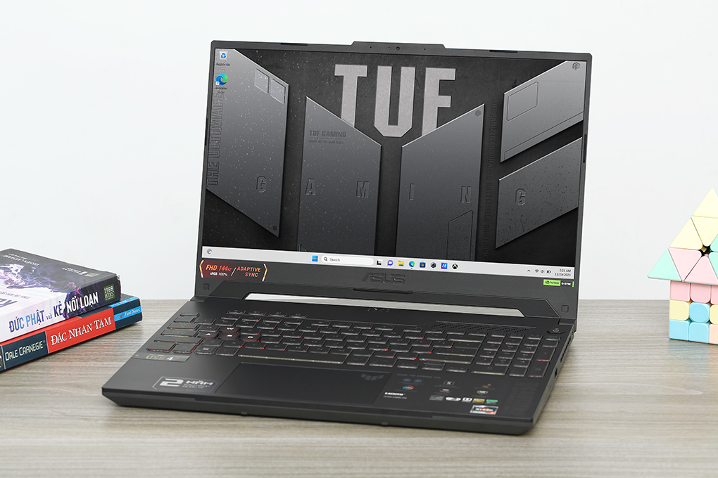 Laptop ASUS TUF Gaming A15 FA507UV R7 8845HS/16GB/512GB/8GB RTX4060/144Hz/Win11 (LP142W) - 12