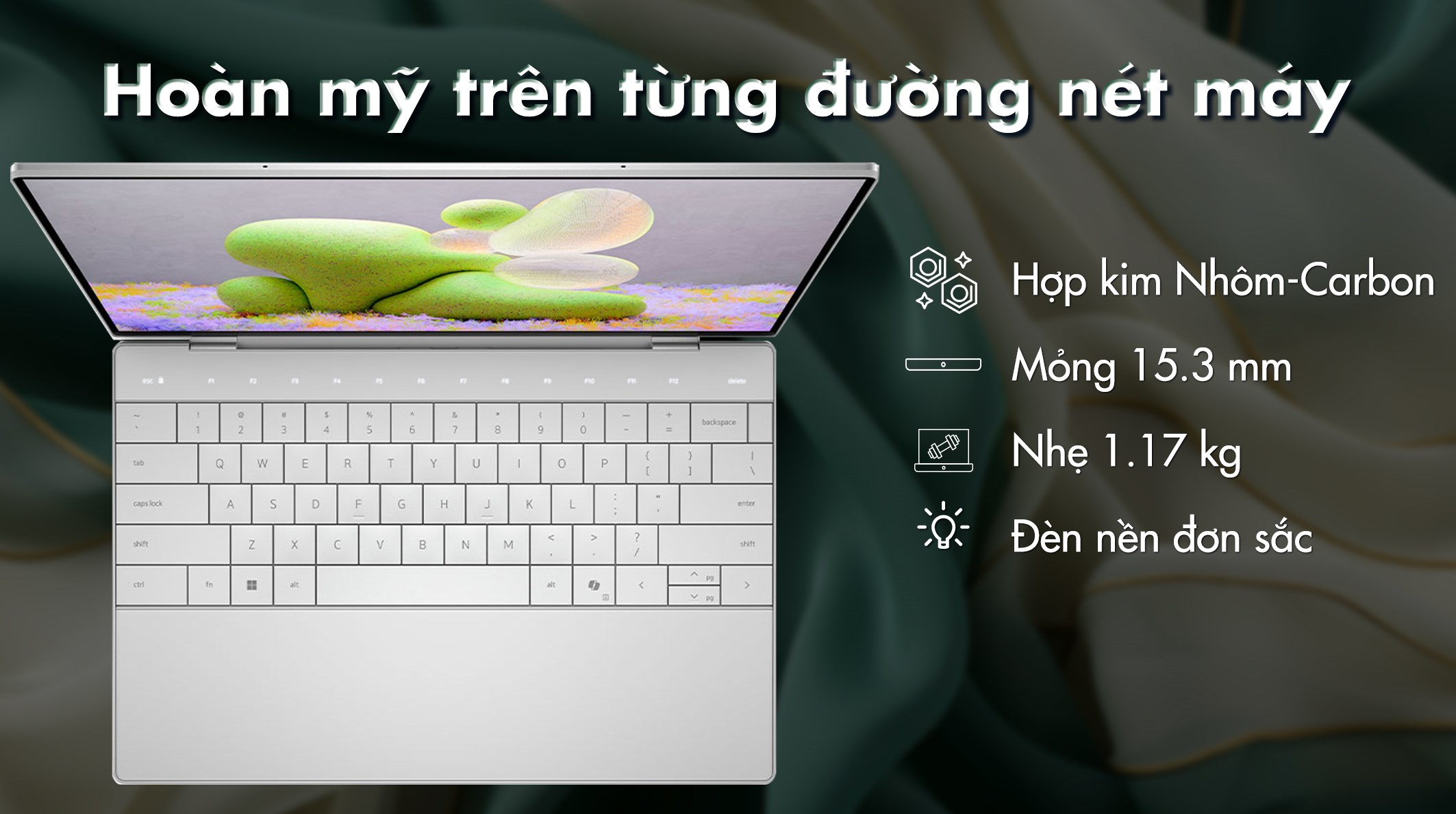 Laptop Dell XPS 13 9340 Ultra 7 155H/16GB/1TB/OfficeHS/Win11 (HXRGT)