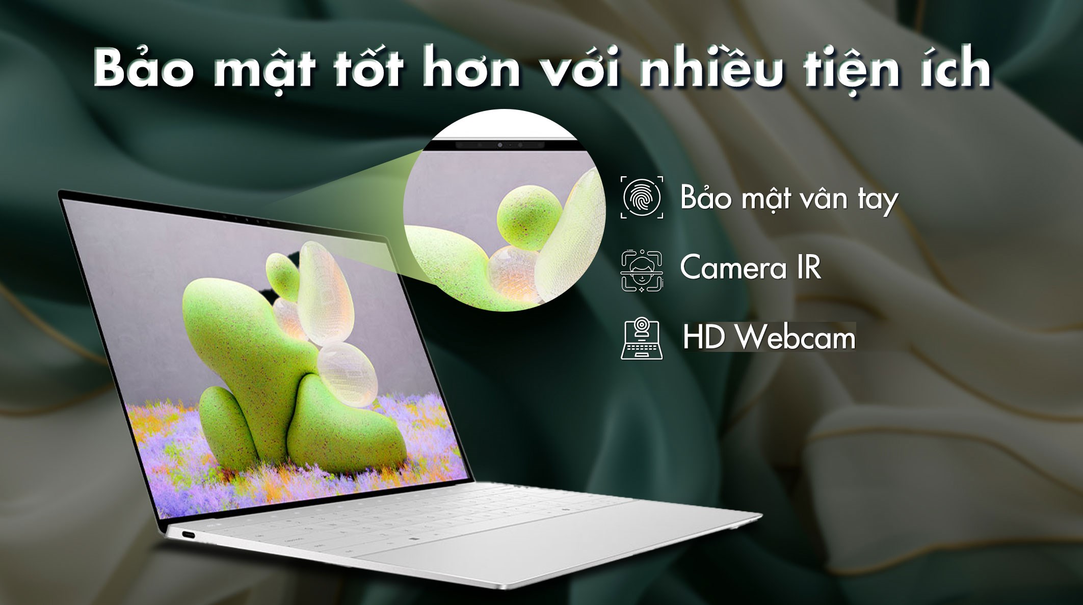 Laptop Dell XPS 13 9340 Ultra 7 155H/16GB/1TB/OfficeHS/Win11 (HXRGT)