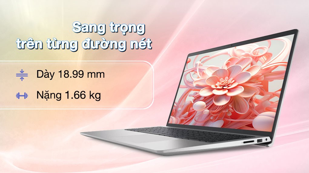 Laptop Dell Inspiron 15 3530 - N3530-i5U165W11SLU (i5 1334U, 16GB, 512GB, Full HD 120Hz, OfficeHS, Win11)