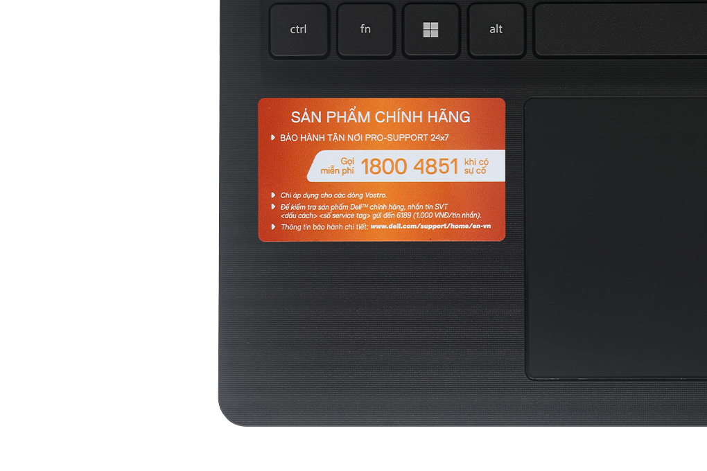 Laptop Dell Vostro 15 3520 - V3520-i5U165W11GRU (i5 1235U, 16GB, 512GB, 15.6"F, 120Hz, OfficeHS, Win11) Màu Xám