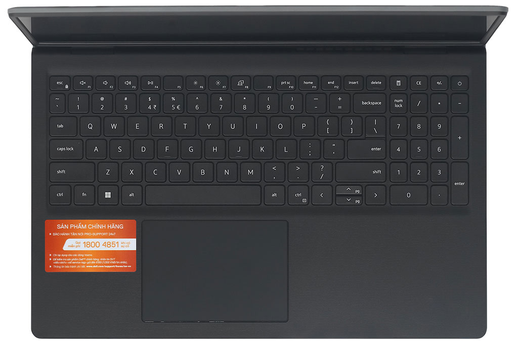 Laptop Dell Vostro 15 3520 - V3520-i5U165W11GRU (i5 1235U, 16GB, 512GB, 15.6"F, 120Hz, OfficeHS, Win11) Màu Xám