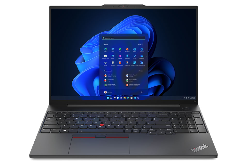 Laptop Lenovo ThinkPad E16 Ultra 7 155H/32GB/1TB/Win11 (21MA004PVN) Màu Đen