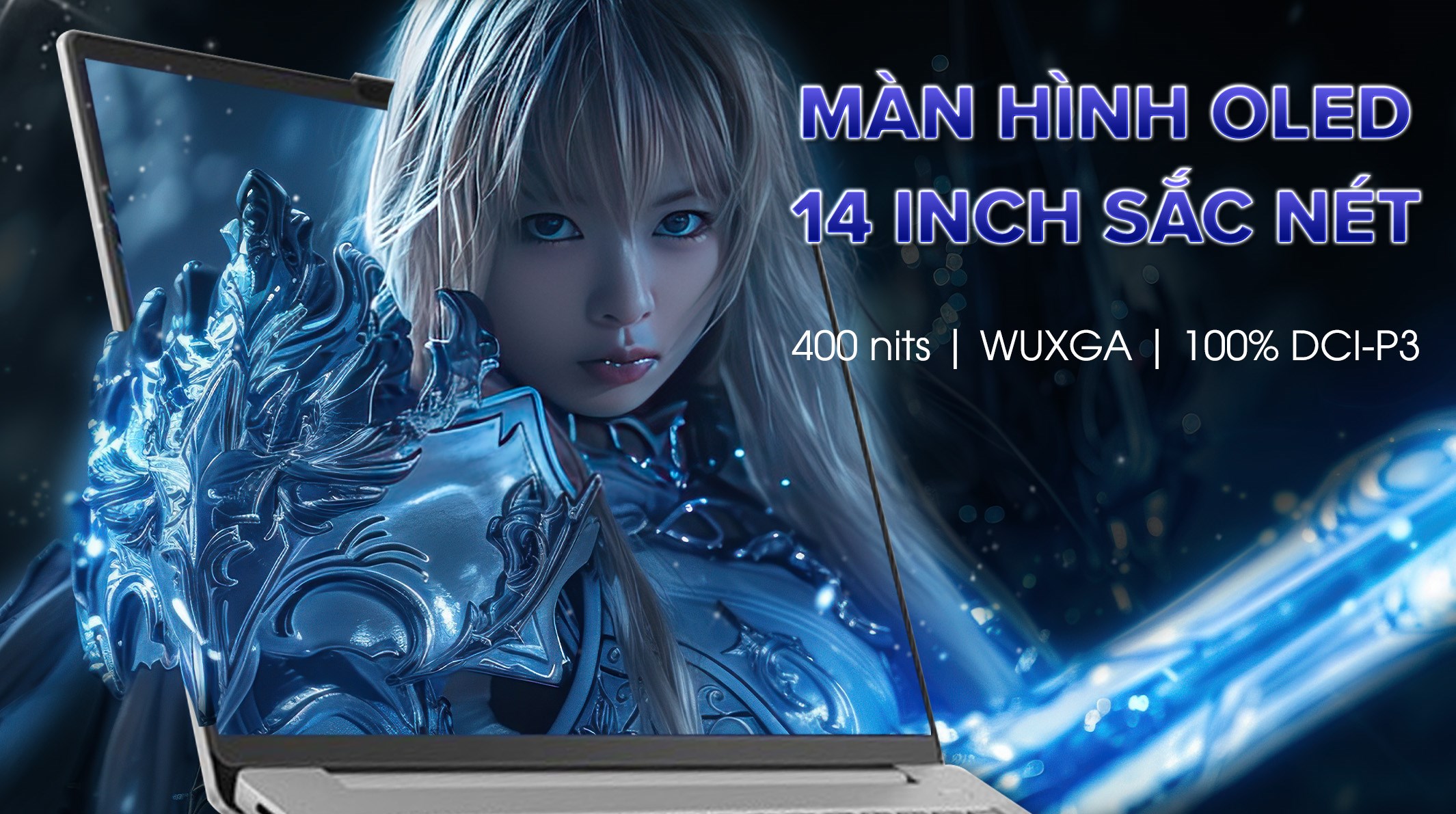 Laptop Lenovo IdeaPad Slim 5 14IMH9 - 83DA0020VN (Ultra 7 155H, 32GB, 1TB, WUXGA OLED, Win11)