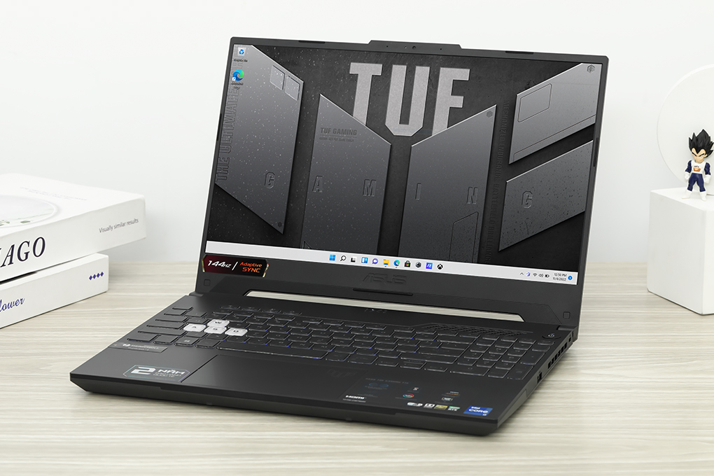 Laptop Asus TUF Gaming F15 FX507ZC4 - HN330W (i5 12500H, 16GB, 512GB, RTX 3050 4GB, Full HD 144Hz, Win11) Màu Xám