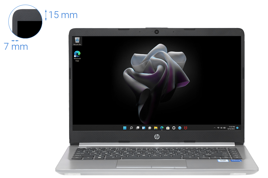 Laptop HP 240 G9 - AG2J7AT (i5 1235U, 16GB, 512GB, Full HD, Win11) Màu Bạc
