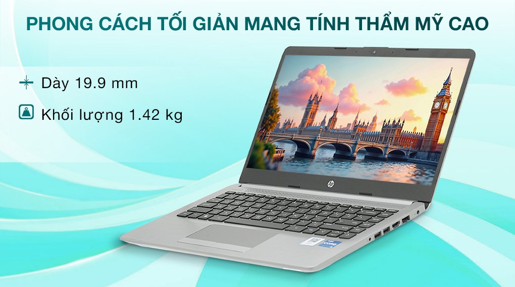 Laptop HP 240 G9 - AG2J5AT (i3 1215U, 8GB, 512GB, Full HD, Win11)