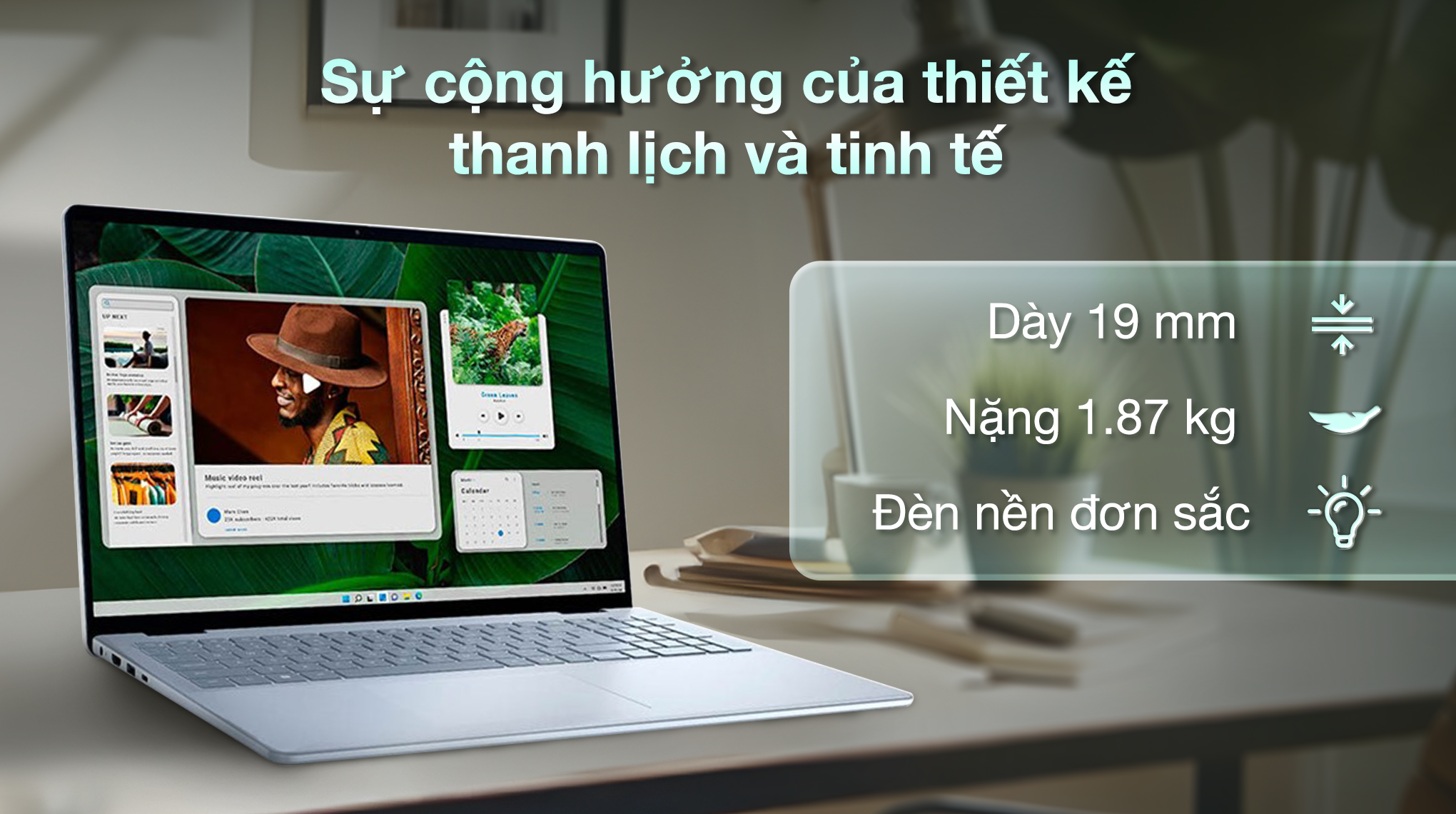 Laptop Dell Inspiron 16 5640 - KHPF5 (Core 7 150U, 16GB, 1TB, MX570A 2GB, Full HD+ OfficeHS, Win11)