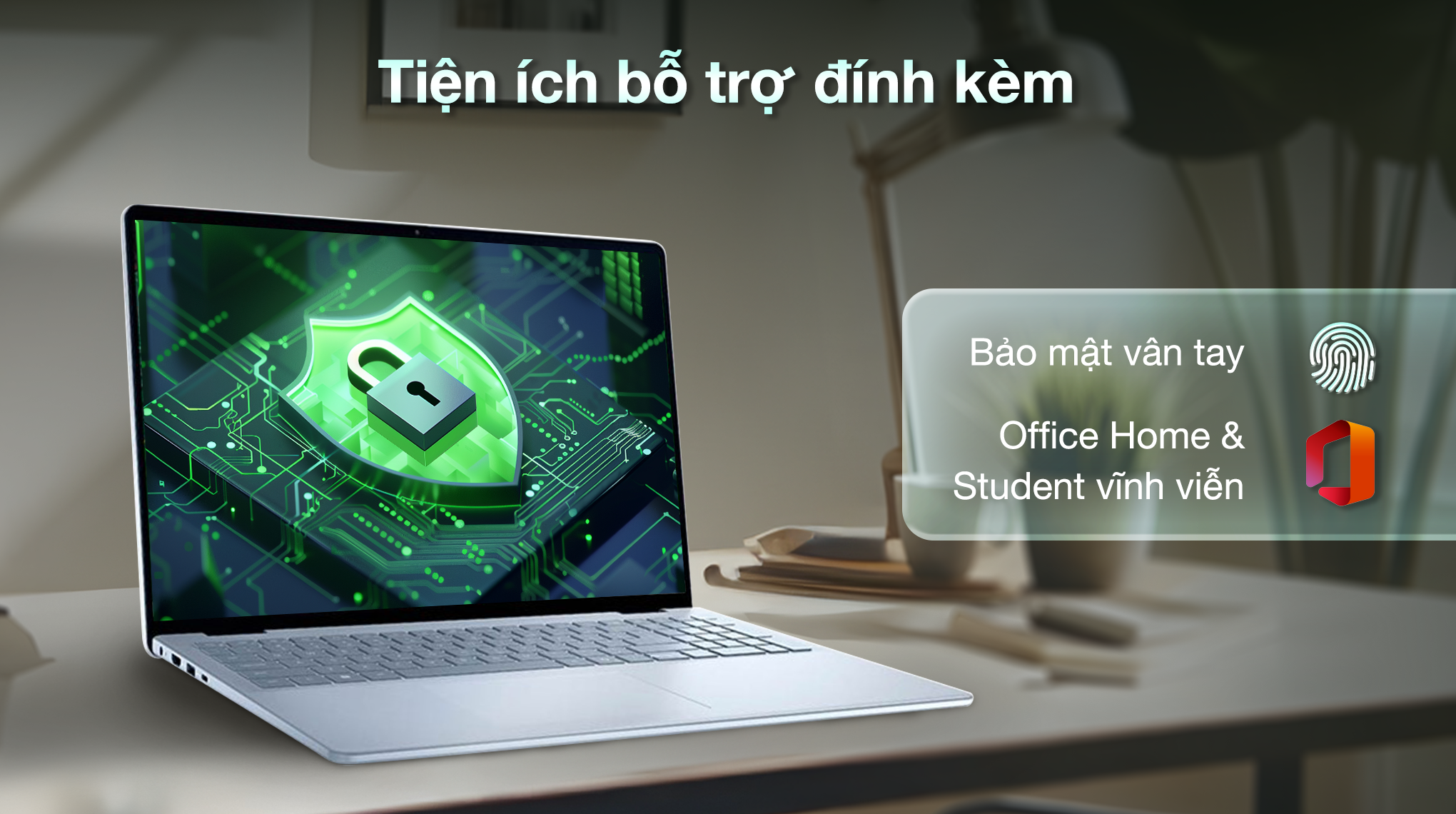 Laptop Dell Inspiron 16 5640 - KHPF5 (Core 7 150U, 16GB, 1TB, MX570A 2GB, Full HD+ OfficeHS, Win11)