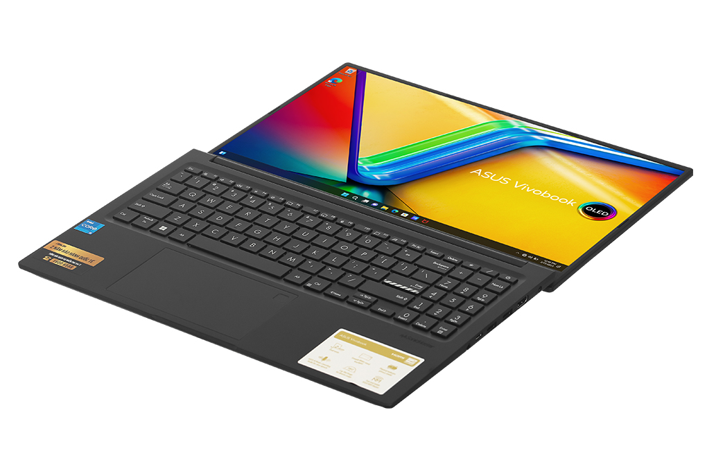 Laptop Asus Vivobook 15 OLED A1505VA - MA467W (i5 13500H, 16GB, 512GB, 2.8K OLED 120Hz, Win11) Màu Đen