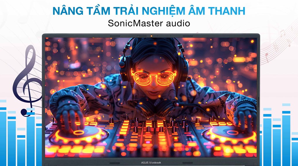 Laptop Asus Vivobook 15 OLED A1505VA - MA586WS (i9 13900H, 16GB, 512GB, 2.8K OLED 120Hz, OfficeHS, Win11)