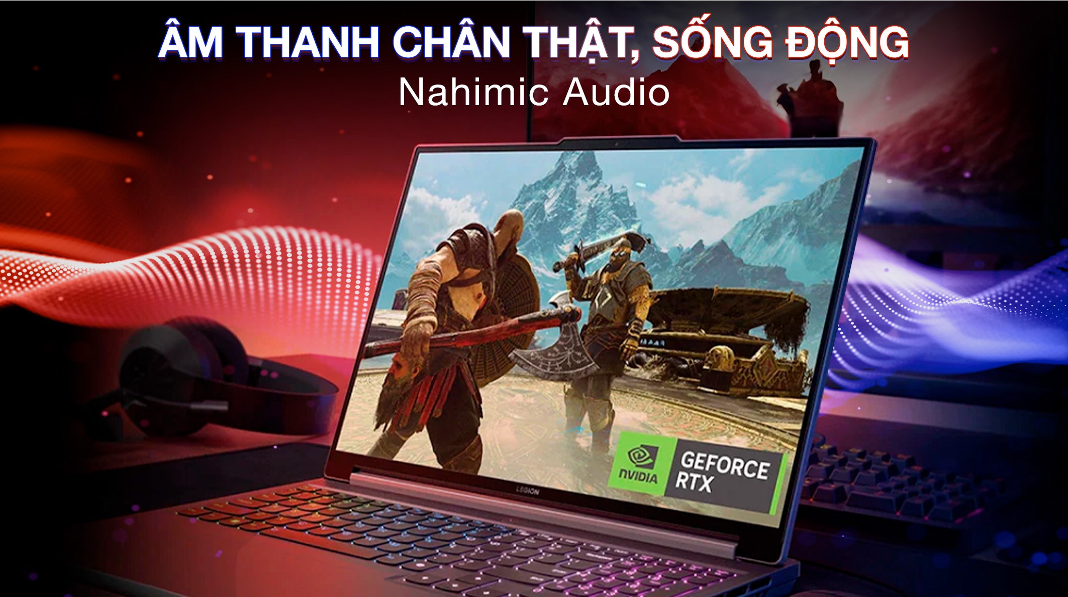 Laptop Lenovo Gaming Legion Slim 5 16AHP9 R7 8845HS/32GB/1TB/8GB RTX4060/165Hz/Win11 (83DH003BVN)