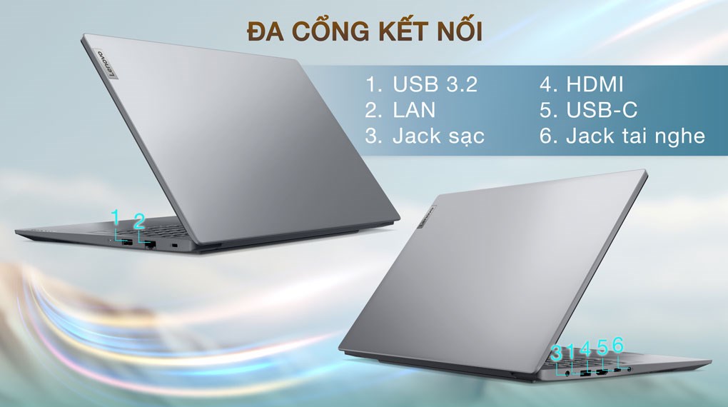 Laptop Lenovo V15 G5 IRL - 83HF0000VN (Core 5 120U, 16GGB, 512GB, Full HD, Win11)