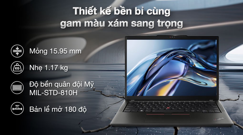 Laptop Lenovo Thinkpad X13 Ultra 7 155H/32GB/1TB/Win11 Pro (21LU004LVN)