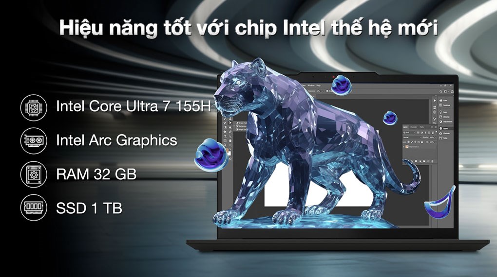 Laptop Lenovo Thinkpad X13 Ultra 7 155H/32GB/1TB/Win11 Pro (21LU004LVN)