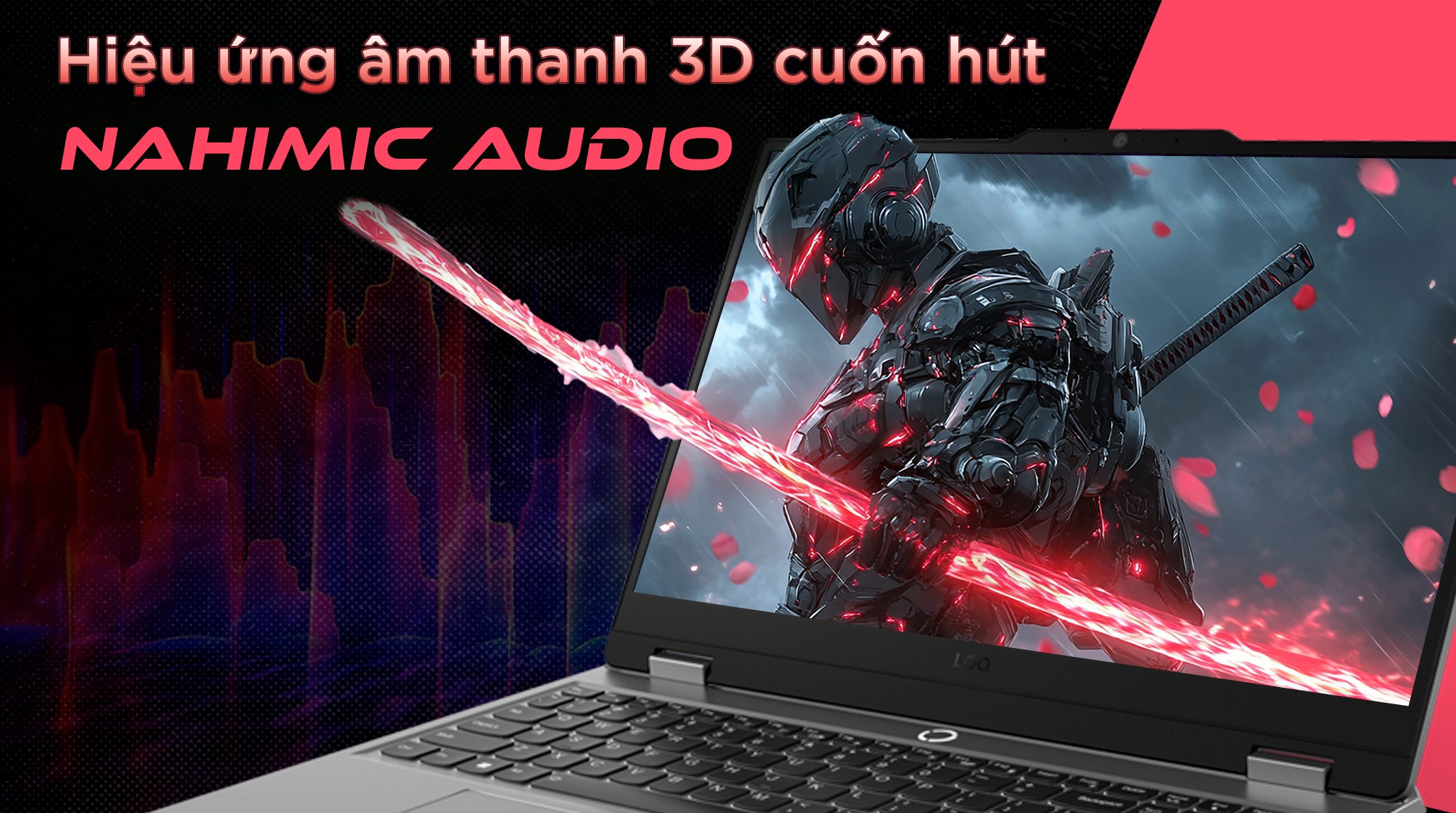 Laptop Lenovo Gaming LOQ 15ARP9 R7 7435HS/24GB/512GB/8GB RTX4060/144Hz/Win11 (83JC003YVN)