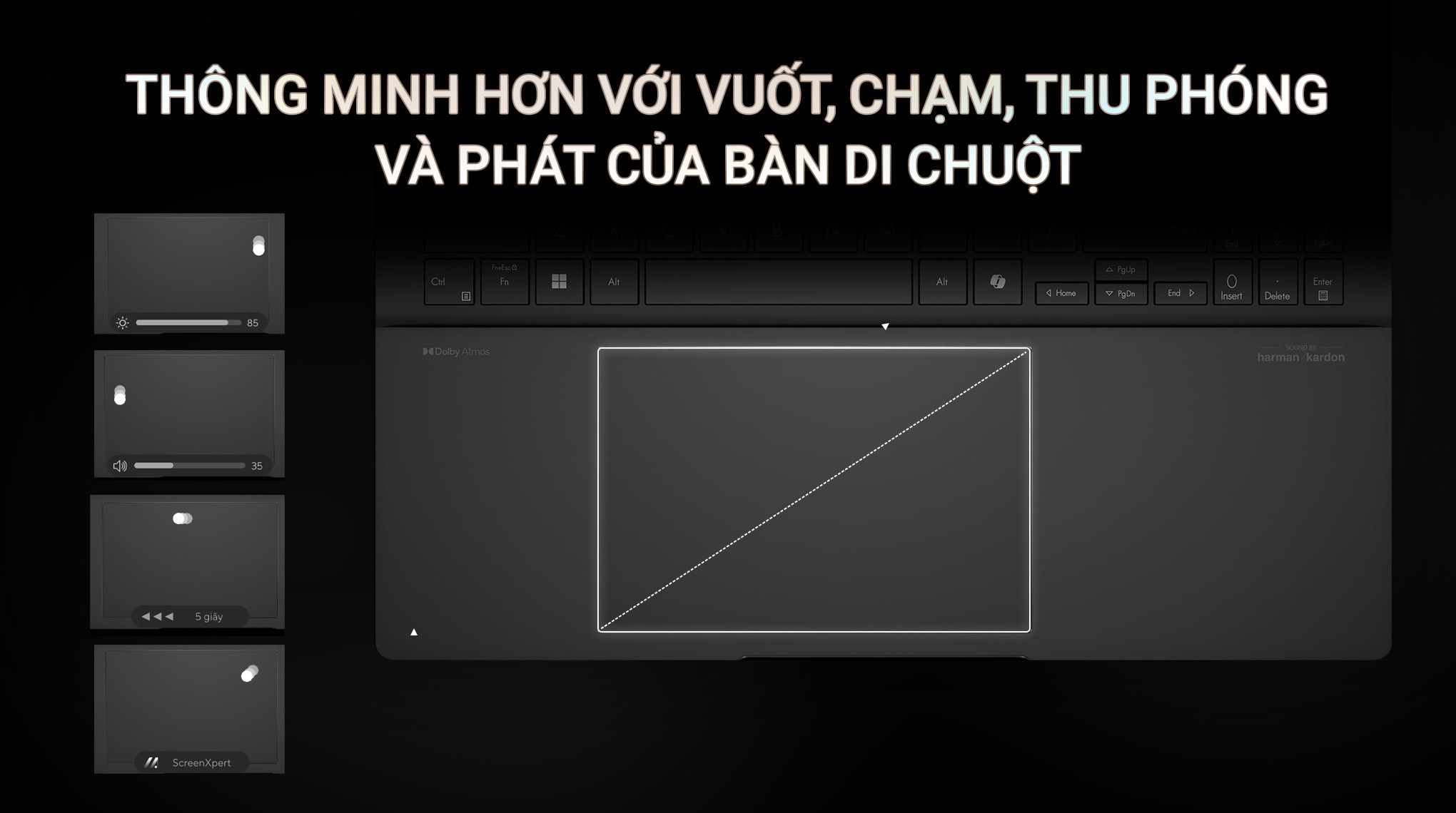 Laptop Asus Vivobook S 16 OLED M5606WA R9 AI HX 370/32GB/1TB/120Hz/OfficeHS/Win11 (MX072WS)