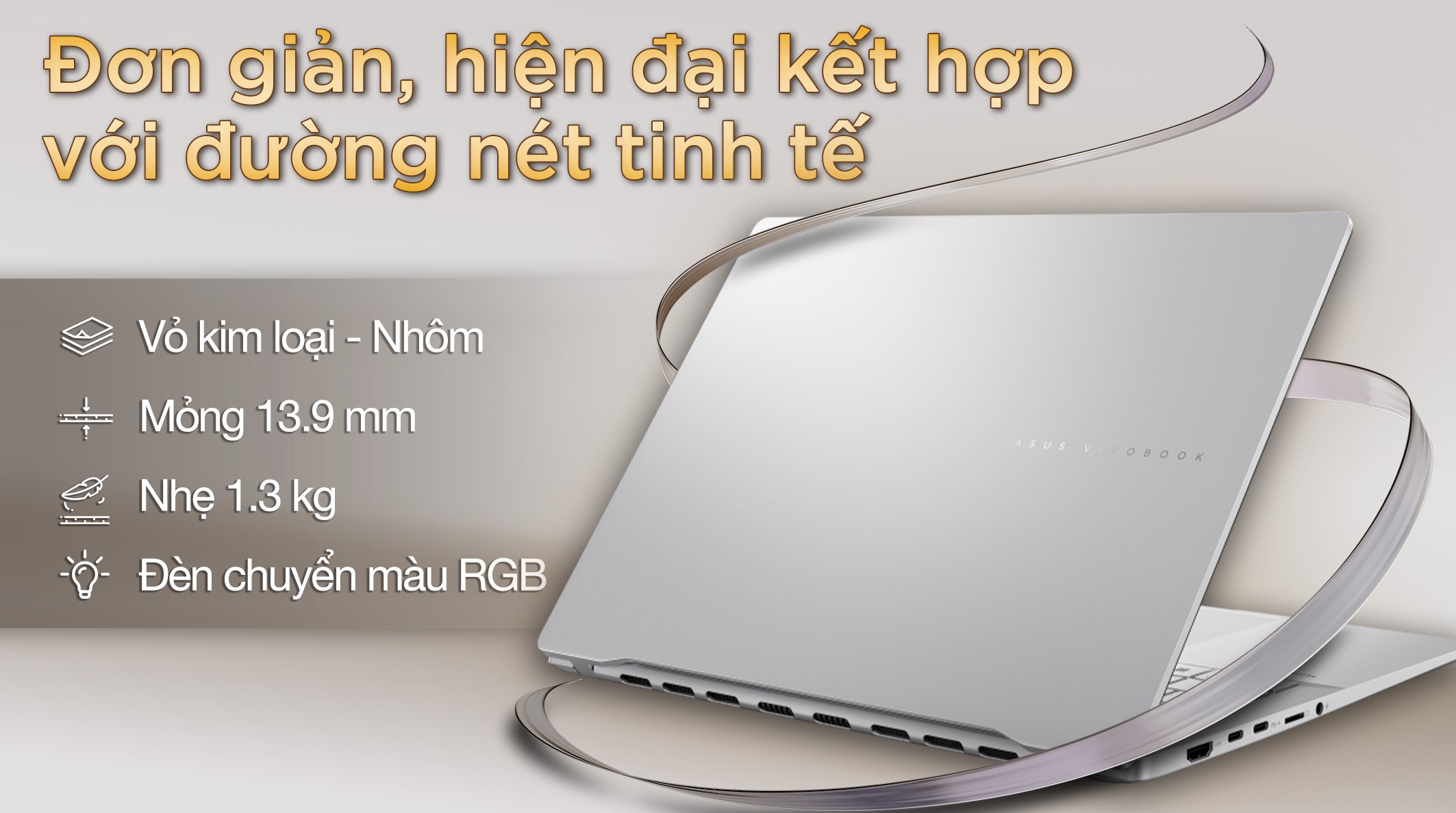 Laptop Asus Vivobook S 14 OLED M5406WA R9 AI HX 370/32GB/1TB/120Hz/Office365/Win11 (PP071WS)