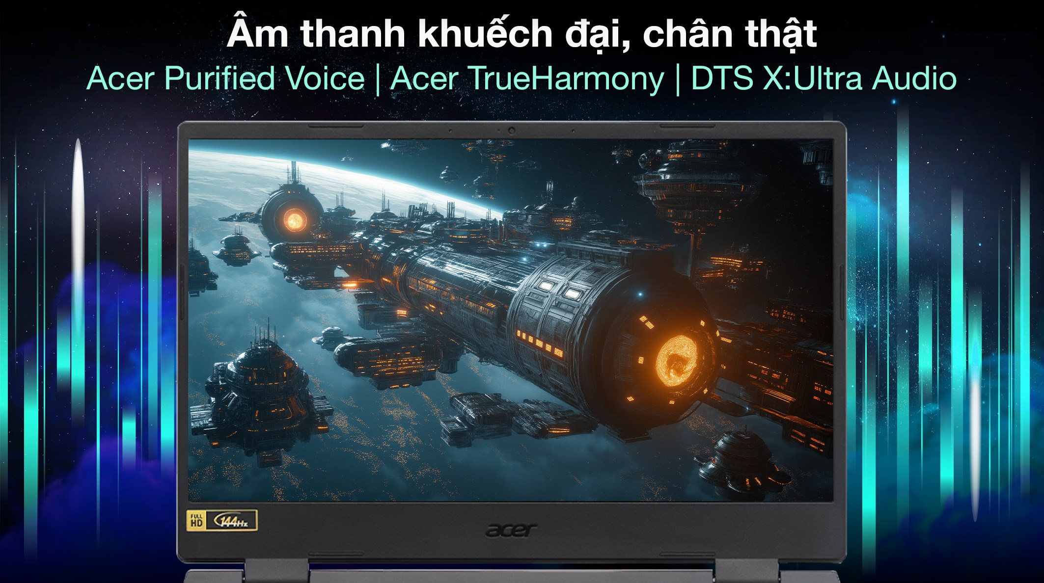 Laptop Acer Gaming Nitro AN515 58 773Y i7 12700H/16GB/512GB/4GB RTX3050Ti/144Hz/Win11 (NH.QFKSV.001.16G)