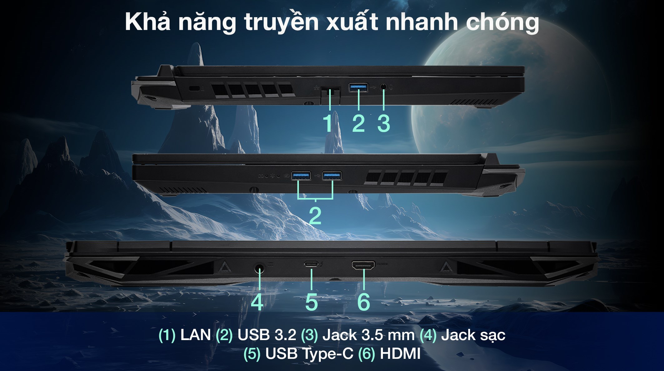 Laptop Acer Gaming Nitro AN515 58 773Y i7 12700H/16GB/512GB/4GB RTX3050Ti/144Hz/Win11 (NH.QFKSV.001.16G)