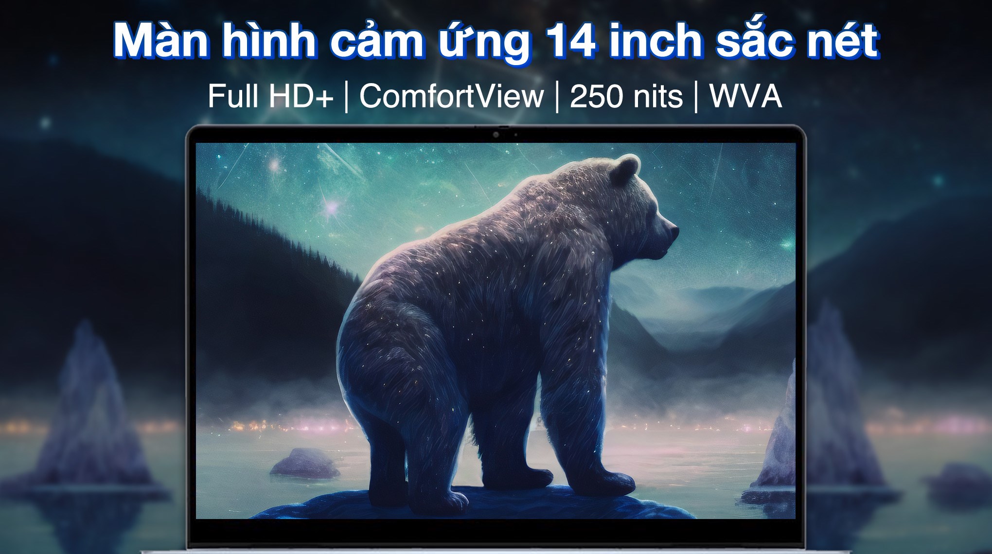 Dell Inspiron 7440 Core 7 - Màn hình