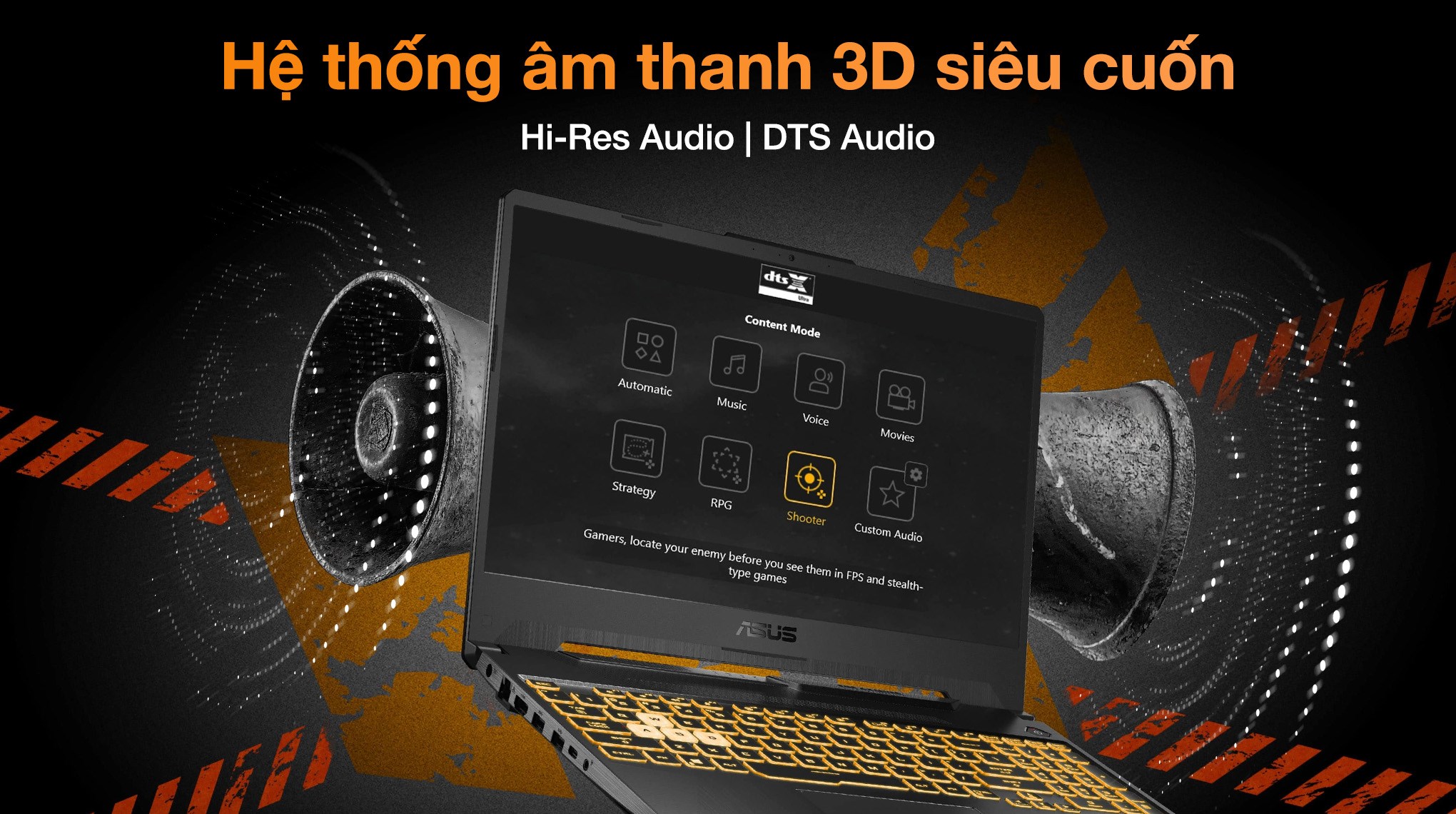 Laptop Asus TUF Gaming A15 FA506NFR - HN113W (R7 7435HS, 16GB, 512GB, RTX 2050 4GB, Full HD 144Hz, Win11)