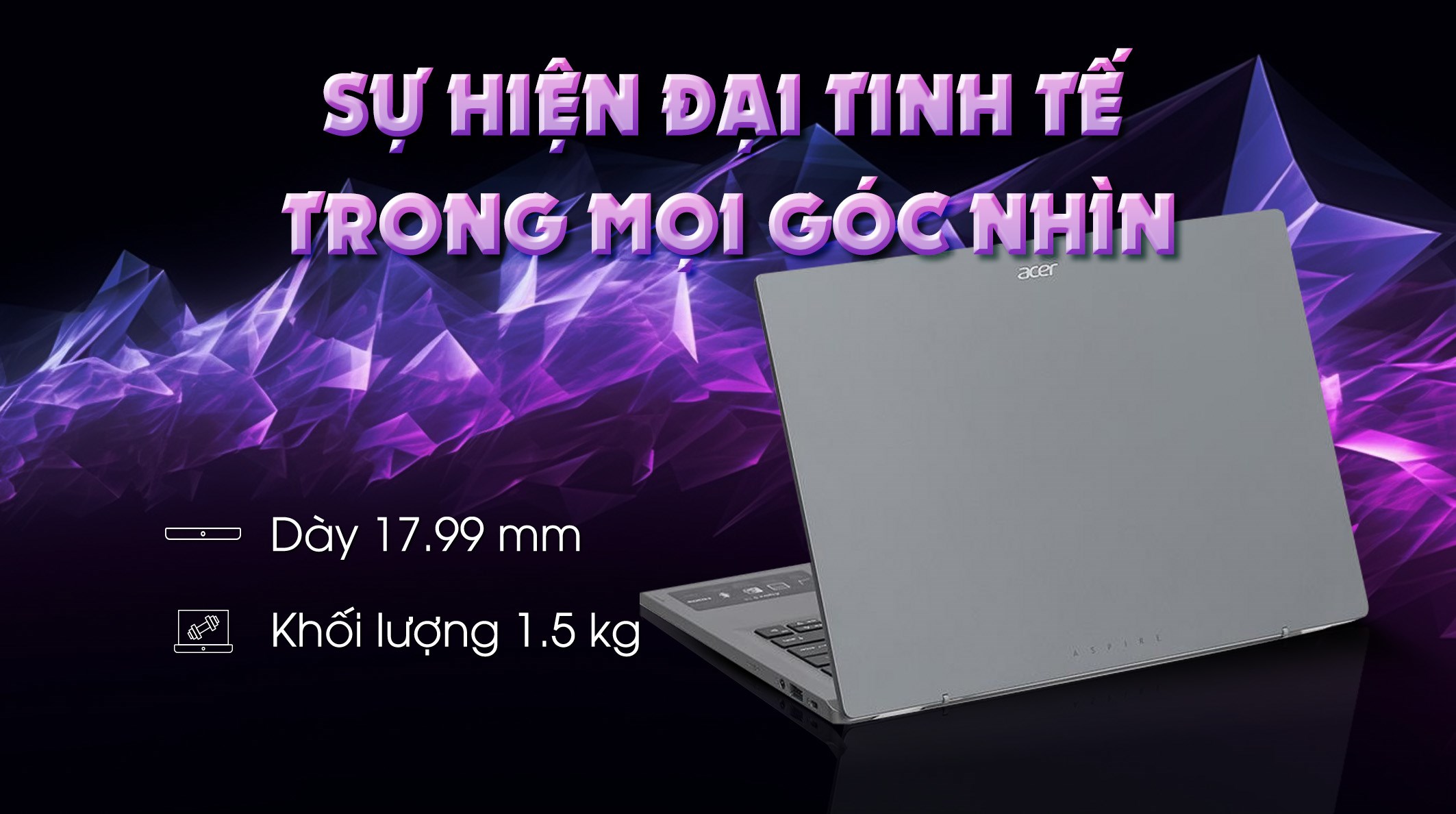 Laptop Acer Aspire 5 A514 56P 742F i7 1355U/16GB/512GB/Win11 (NX.KHRSV.005)