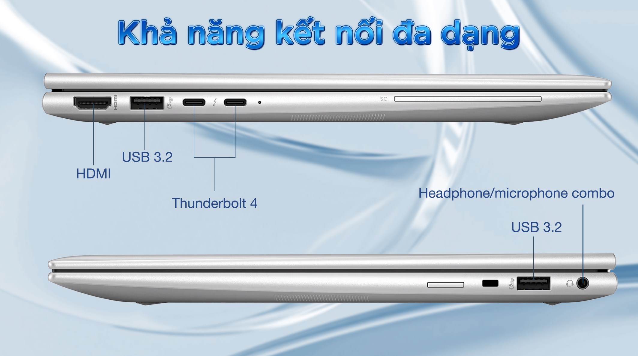 Laptop HP Elitebook X360 830 G11 - A7RB9PT (Ultra 5 135U, 16GB, 512GB, WUXGA, Cảm ứng, Win11 Pro)