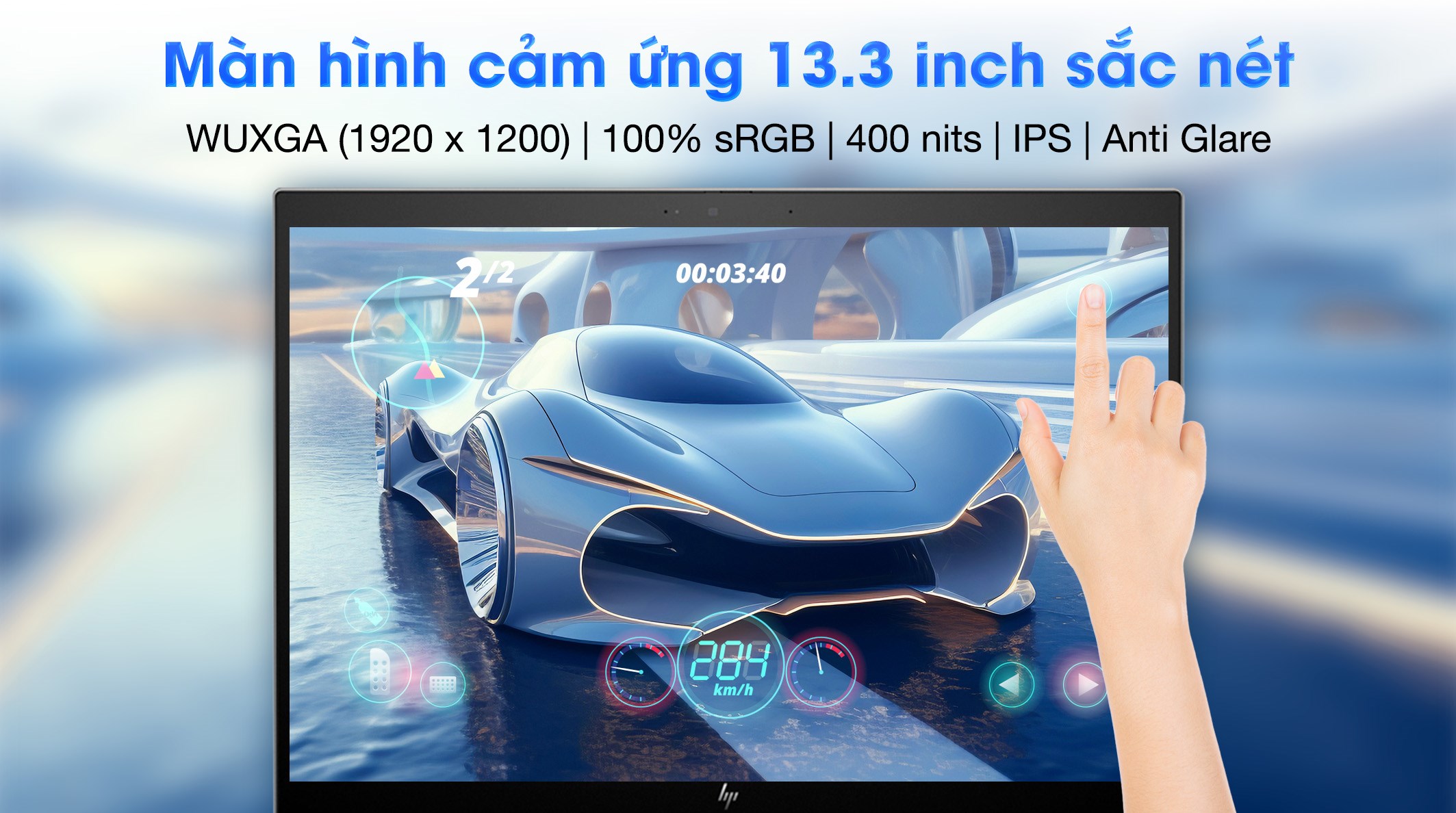 Laptop HP Elitebook X360 830 G11 - A7RC0PT (Ultra 7 165U, 16GB, 512GB, WUXGA, Cảm ứng, Win11 Pro)