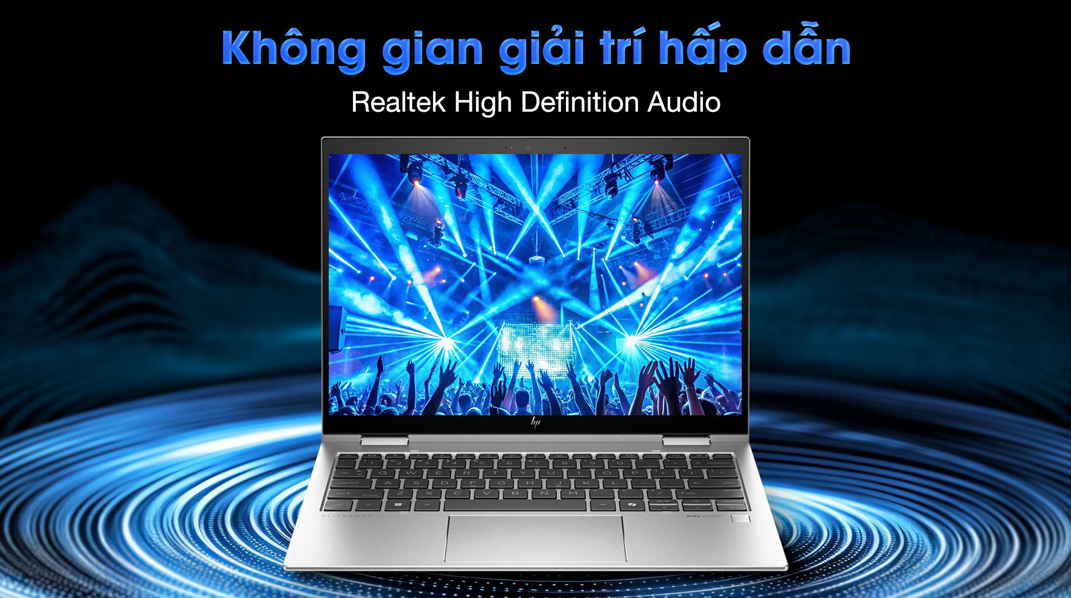 Laptop HP Elitebook X360 830 G11 - A7RC0PT (Ultra 7 165U, 16GB, 512GB, WUXGA, Cảm ứng, Win11 Pro)