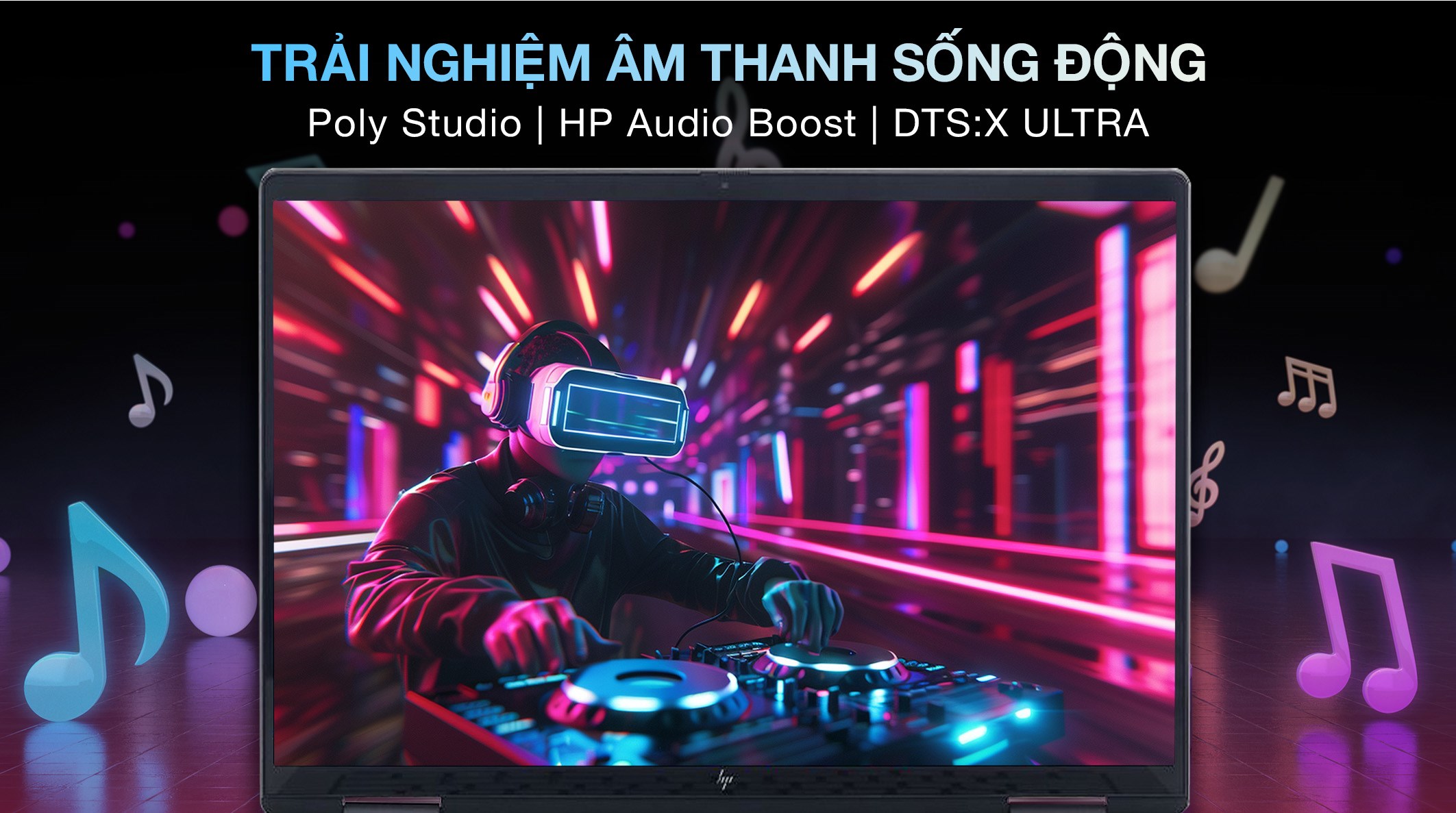 Laptop HP Envy X360 14 fa0097AU - AY8U7PA (R5 8640HS, 16GB, 512GB, 2.8K OLED, Cảm ứng, OfficeHS+365, Win11)