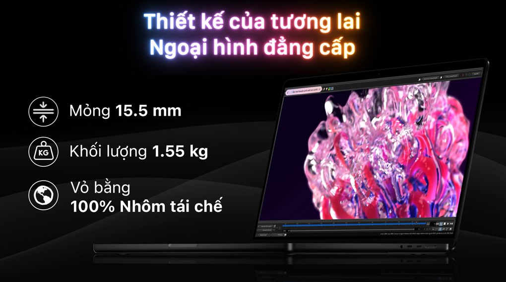 Macbook Pro 14 inch M4 16GB/512GB - Thiết kế