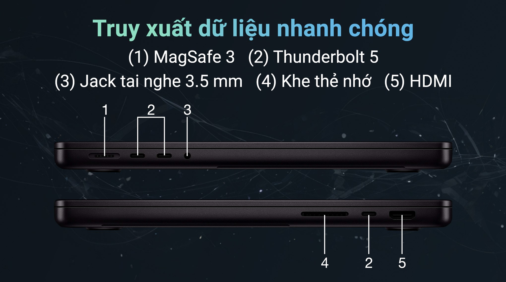 Laptop MacBook Pro 16 inch M4 Max 128GB/1TB