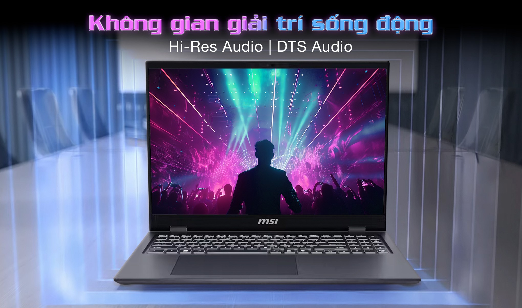 Laptop MSI Prestige 16 AI+ B2VMG - 016VN (Ultra 9 288V, 32GB, 1TB, 4K/UHD+ OLED, Win11)